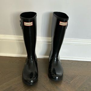 Girls Hunter boots size 5